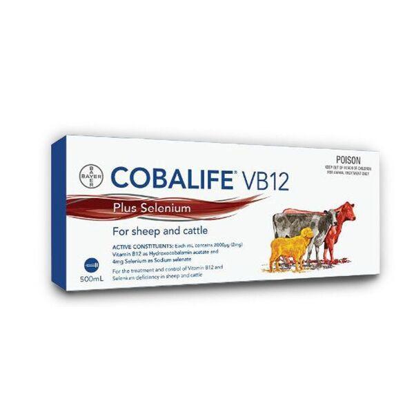 Cobalife B12 + Selenium Injection [500 mL] Country Vet