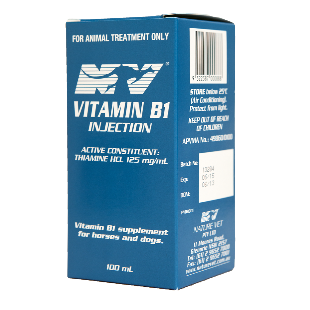 Vitamin B1 Injection Ceva [100 mL] Country Vet
