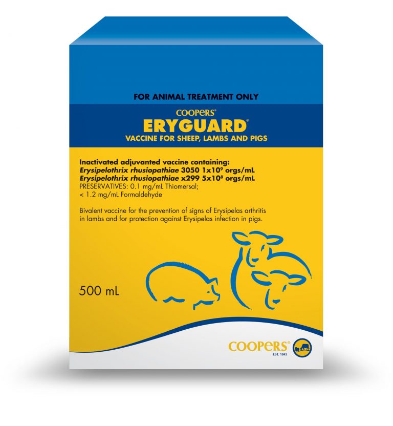 Eryguard Vaccine 500 mL - Country Vet