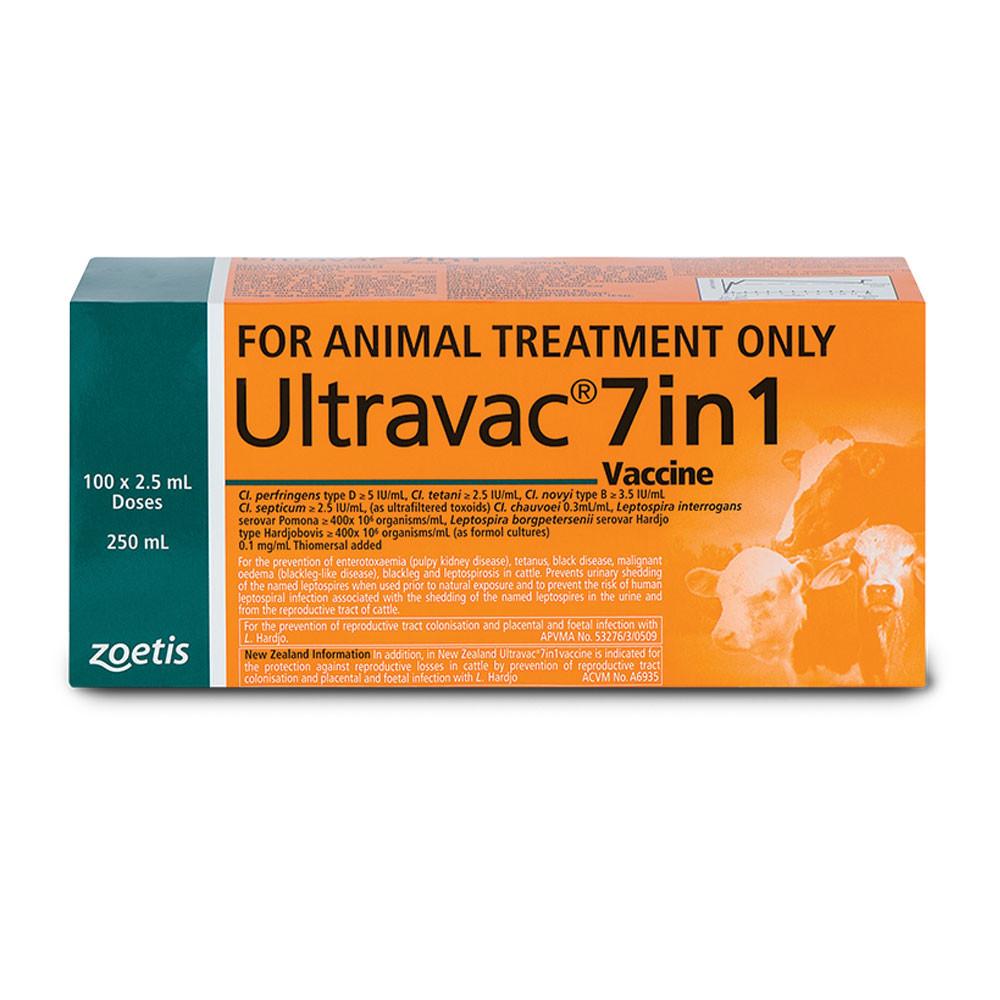 Ultravac 7 in 1 Vaccine [250 mL] Country Vet