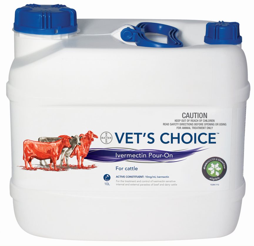Vets Choice Ivermectin Pour On [10 L] Country Vet