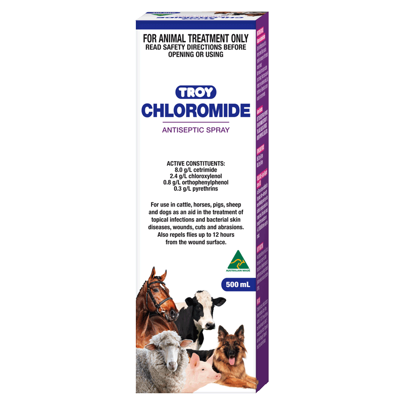 Chloromide Wound Spray 500 mL Country Vet