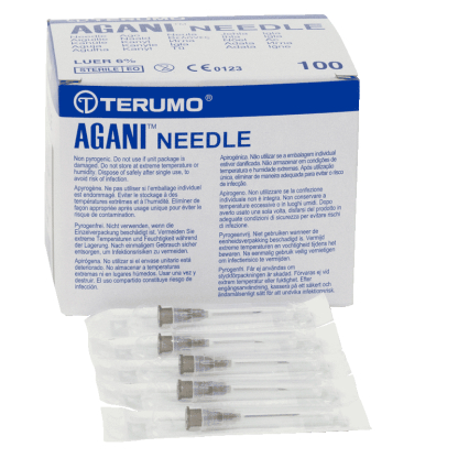 Needles - Terumo Agani - 22G x 3/4" [100 Pack]