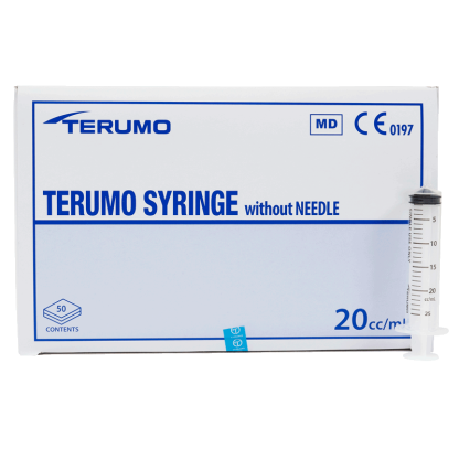 Syringes - Terumo - 20mL [50 Pack]