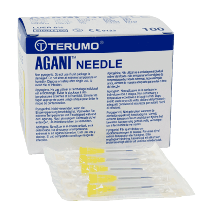 Needles - Terumo Agani - 20G x 1" [100 Pack]