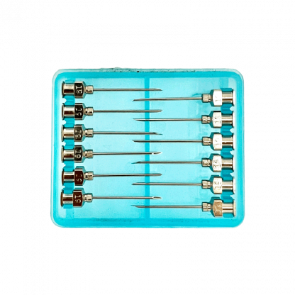 Needles - Stainless Steel - Doctor 19G x 1" [12 Pack]