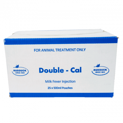 Double-Cal Milk Fever Injection 500mL [25 Pack]