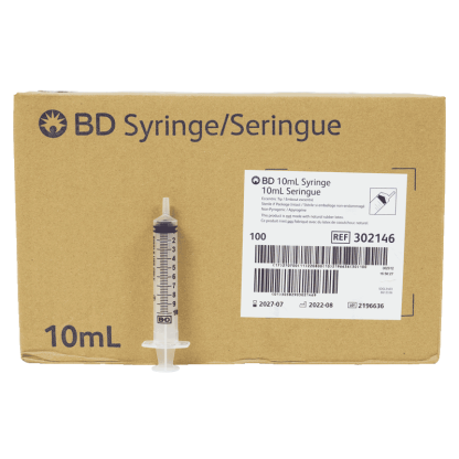 Syringes - BD - 10mL [100 Pack]