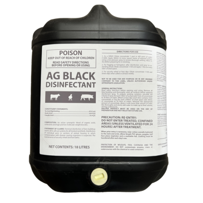 AG Black Disinfectant [18 L]