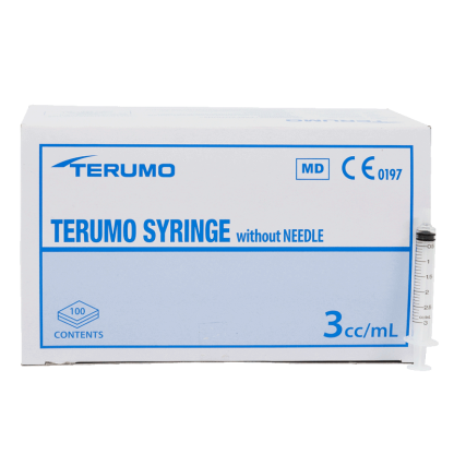 Syringes - Terumo - 3mL [100 Pack]