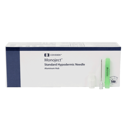 Needles - Monoject - 18G x 1.5" [100 Pack]