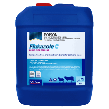 Flukazole C Plus Selenium [15 L]