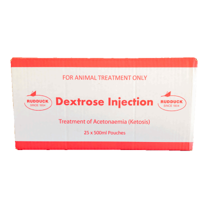 Dextrose Injection - Rudducks 500mL [25 Pack]
