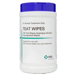 Teat Wipes, MSD 160's [Each]
