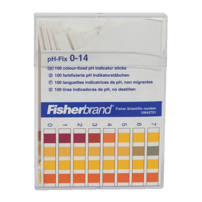 pH Indicator Strips (0-14) [100 Pack]