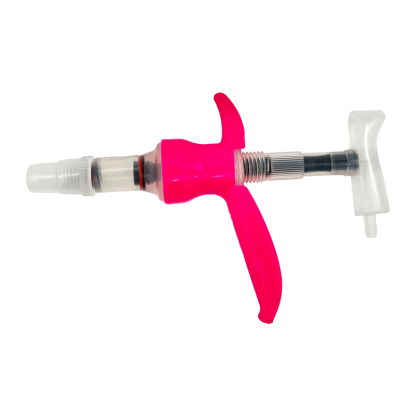 Handy Plastic Syringe - NJ Phillips - Pink (2ml) [10 Pack]