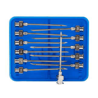 Needles - Stainless Steel - 16G x 1.5" [12 Pack]