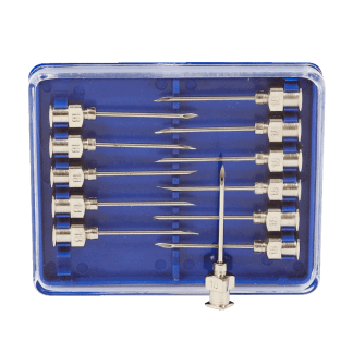 Needles - Stainless Steel - 18G x 1" [12 Pack]