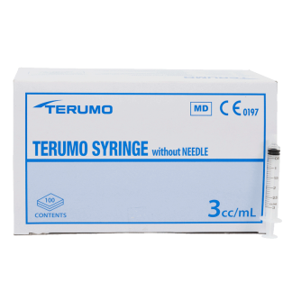 Syringes - Terumo - 3mL [100 Pack]