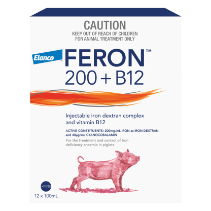 Feron 200 + B12 Injectable [100 mL]
