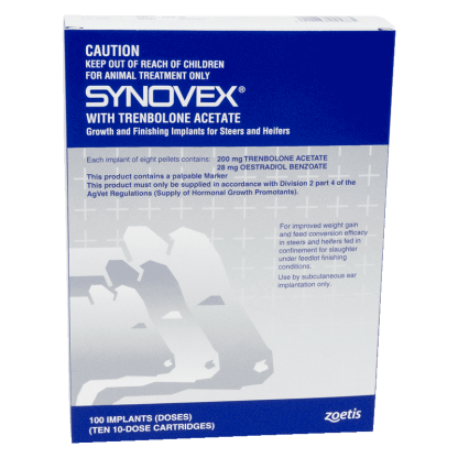 Synovex With TBA [100 Pack]