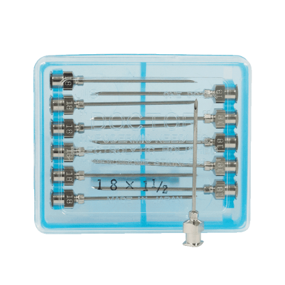Needles - Stainless Steel - Doctor 18G x 1.5" [12 Pack]