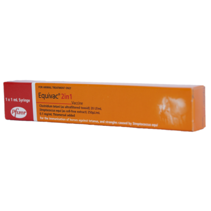 Equivac 2 in 1 (Tetanus & Strangles Vaccine) [1 mL]