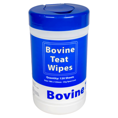 Bovine Teat Wipes 120's [Each]