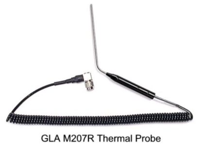 Thermometer Probe, 4" Right Angle - GLA M207R [Each]