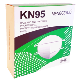 Face Mask, Menggesuo PM2.5 - KN95 [10 Pack]