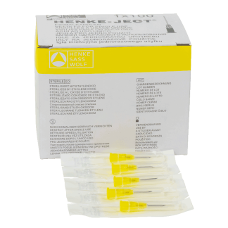 Needles - HSW Fine-Ject - 20G x 0.5" [100 Pack]