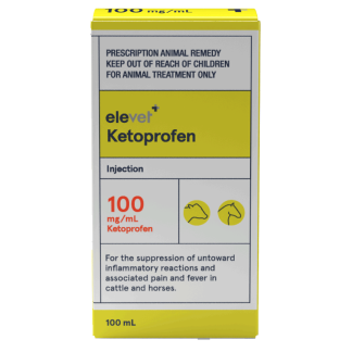 Elevet+ Ketoprofen 100 mg/mL Injection [100 mL]