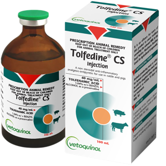 Tolfedine CS Injection [100 mL]