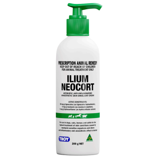 Ilium Neocort Skin Emollient Cream, Pump Bottle [200 gm]