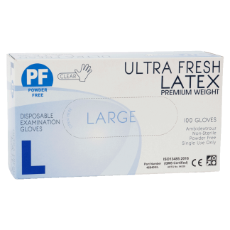 Gloves - Ultra Fresh - Latex LGE [100 Pack]