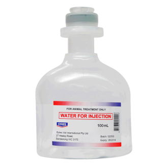 Water for Injection - Sykes [100 mL]