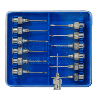 Needles - Stainless Steel - 19G x 5/8" [12 Pack]