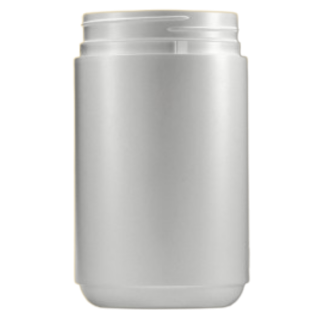 Plastic Jar & Cap, White 1.2L [Each]