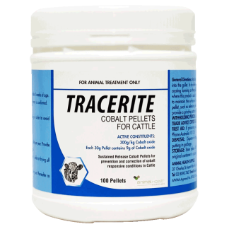 Tracerite Cobalt Pellets for Cattle, 30 gm [100 Pack]