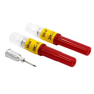 Needles - Ideal CVD3 (Detectable) - 20G x 0.5" [100 Pack]