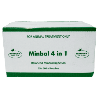 Minbal 4 in 1 Balanced Mineral Injection 500mL x 25 [12.5 L]