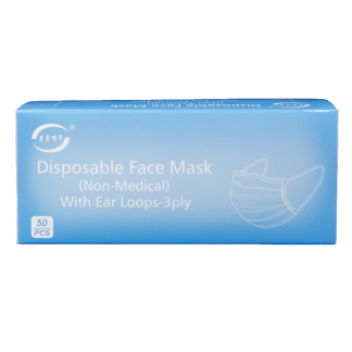 Medical Face Mask, HZPP Earloop 3ply [50 Pack]