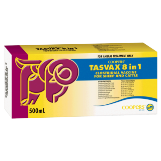 Coopers Tasvax 8 in 1 Vaccine [500 mL]