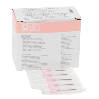 Needles - HSW Fine-Ject - 18G x 1" [100 Pack]