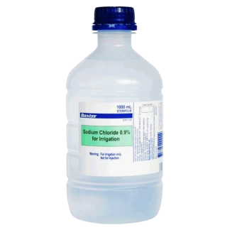 Saline - Baxter 0.9% Sodium Chloride for Irrigation [1 L]