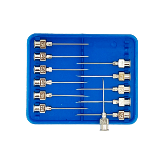 Needles - Stainless Steel - 20G x 1" [12 Pack]
