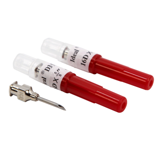 Needles - Ideal CVD3 (Detectable) - 16G x 5/8" [100 Pack]