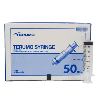 Syringes - Terumo - 50mL L/Lock [20 Pack]