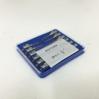 Needles - Stainless Steel - 20G x 0.5" [12 Pack]