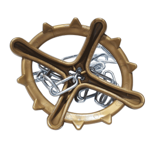 Porkyplay with Chain - Gold [Each]